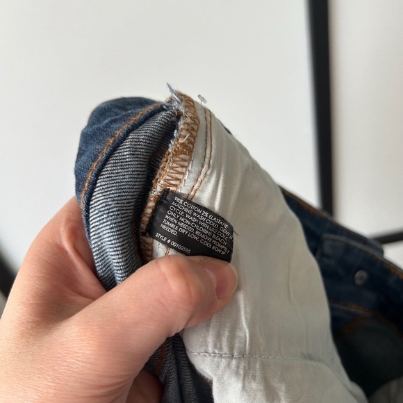 Club Monaco Vintage Slim Straight Leg Denim Blue Jeans - Picture 14 of 14